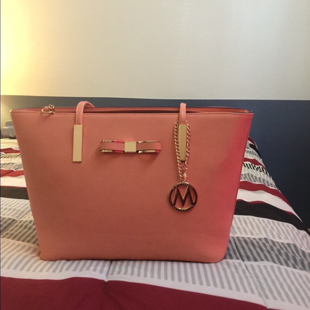 Mia Farrow Leather Purse